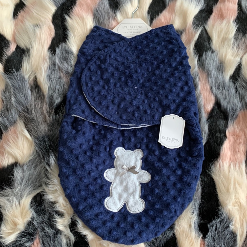 Kyle and Deena Swaddle Blanket